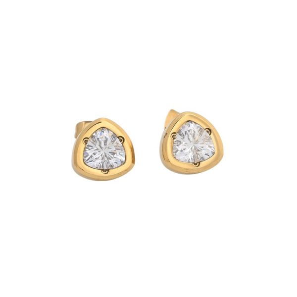 Brincos Prestige com zircónia