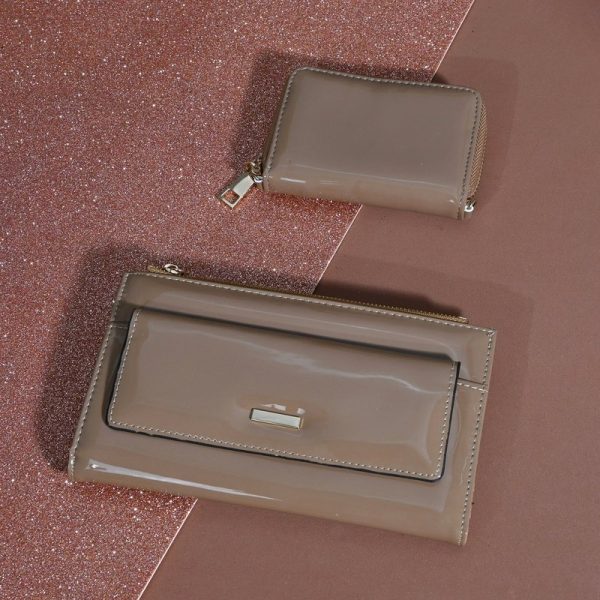 Conjunto de carteiras verniz