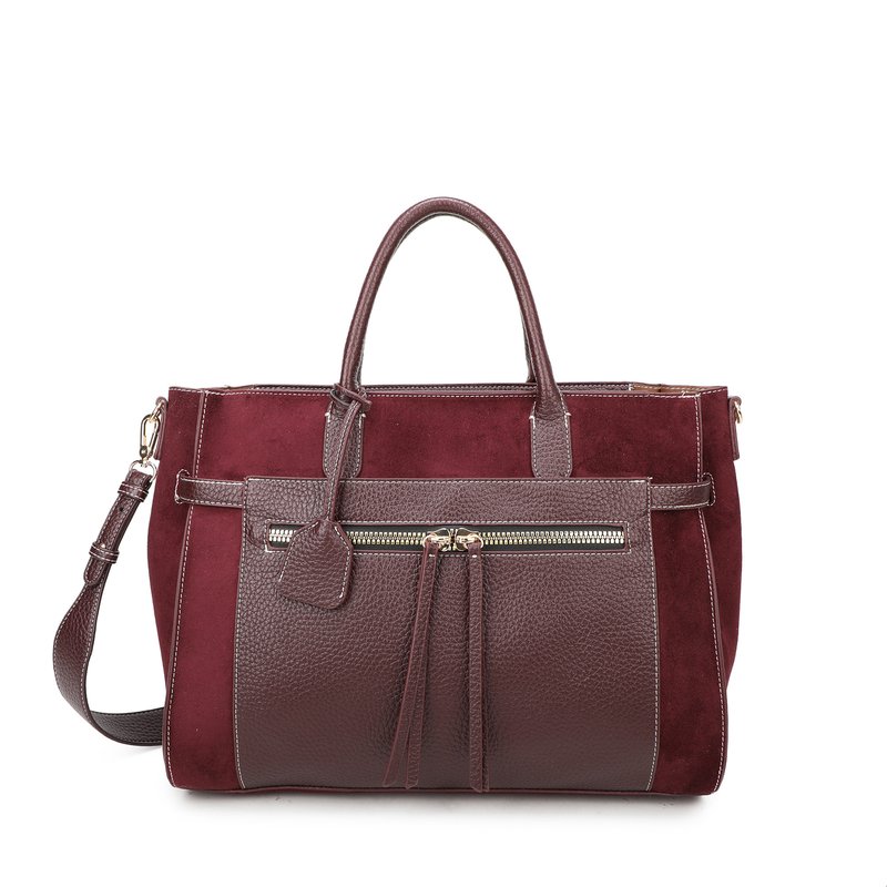 Mala Shopper em camurça